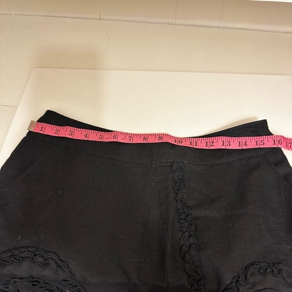 Marisa Christina Soutache Midi Skirt Size 4 | Godet Panel Boho Feminine Flare - Picture 13 of 14